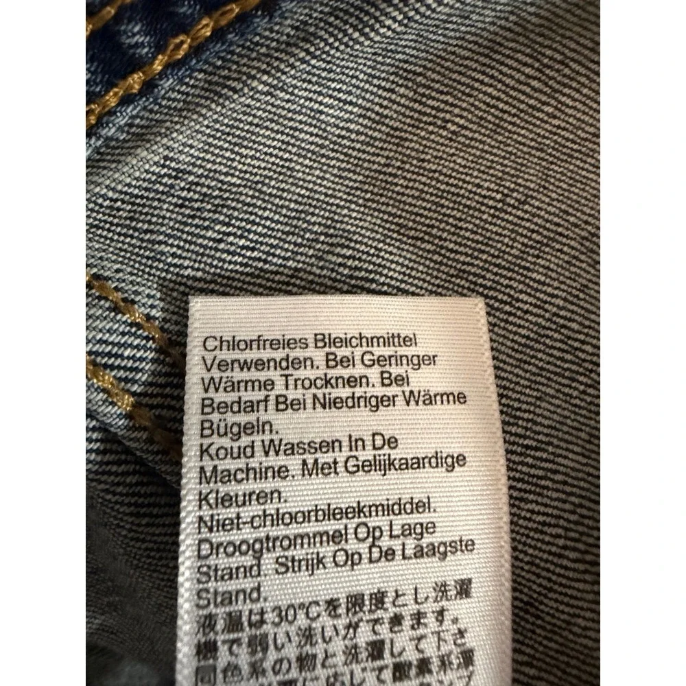 J. Crew Classic Trucker Jean Jacket Blue Medium Wash Denim M